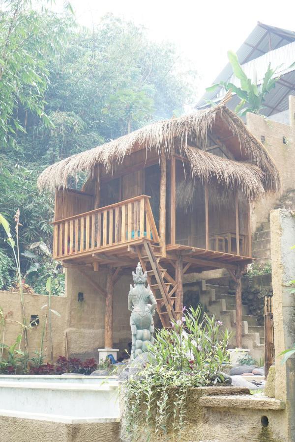 Bali Bamboo Jungle Huts And Hostel Tampaksiring Esterno foto